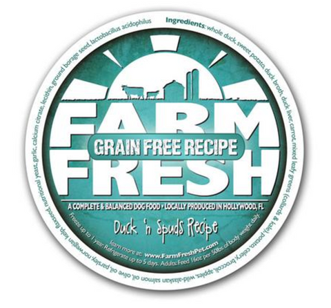 Farm Fresh Duck n Spuds Dog Food
