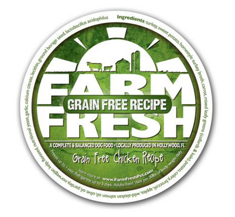 Farm Fresh Grain Free Chicken Dog Food