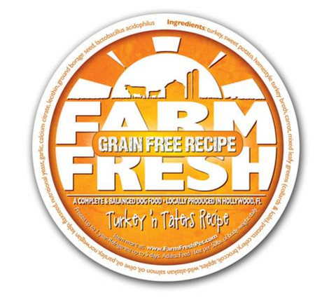 Farm Fresh Grain Free Turkey 'n Taters Dog Food