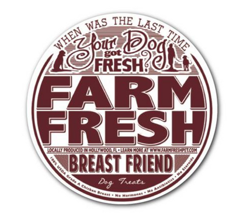 Farm Fresh Breast Friend Chicken Dog Treats