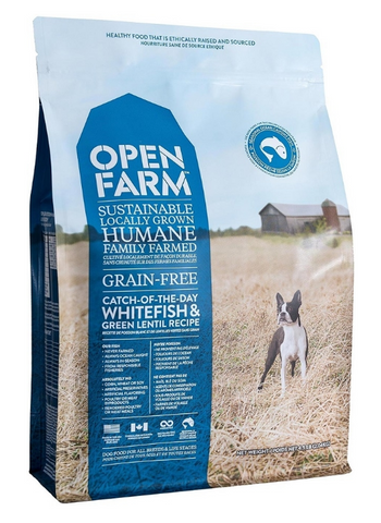 Open Farm Grain Free Whitefish & Green Lentil Dog Food