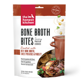 The Honest Kitchen Bone Broth Bites - Roasted with Beef Bone Broth & Carrots 8 oz Pouch