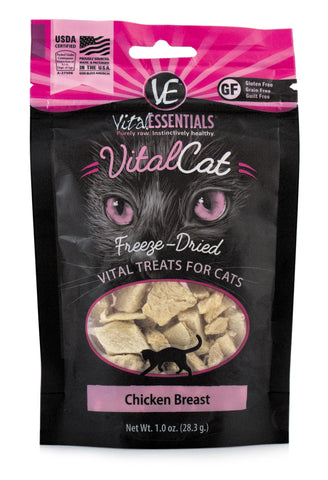 Vital Essentials Freeze-Dried Chicken Breast Cat Treat