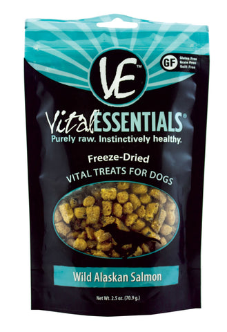 Vital Essentials Freeze-Dried Wild Alaskan Salmon Dog Treat