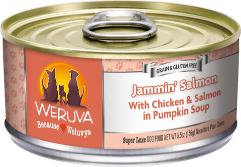 Weruva Jammin' Salmon Dog Food 5.5 oz