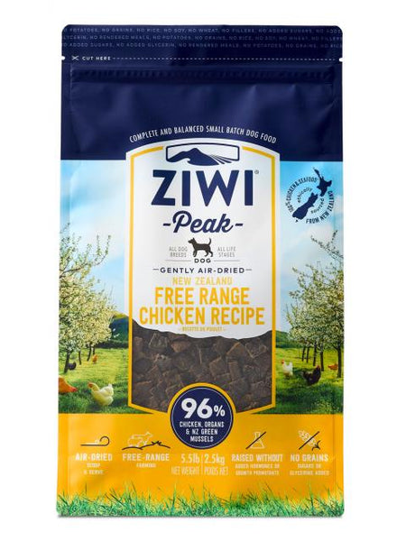 Ziwi Peak Air-Dried Free-Range Chicken For Dogs – Animal Crackers