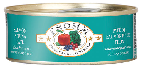 Fromm Four-Star Canned Salmon & Tuna Cat Food